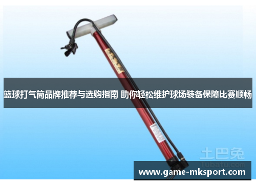 篮球打气筒品牌推荐与选购指南 助你轻松维护球场装备保障比赛顺畅