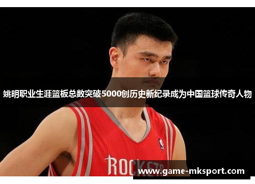 姚明职业生涯篮板总数突破5000创历史新纪录成为中国篮球传奇人物